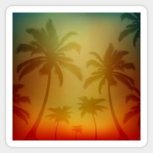 Hawaiian Silhouette Sticker